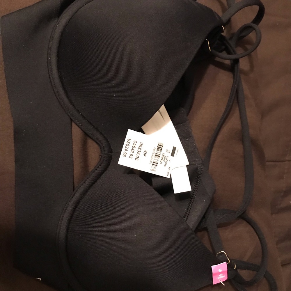 Victoria Secret Small Push up Bra- Black